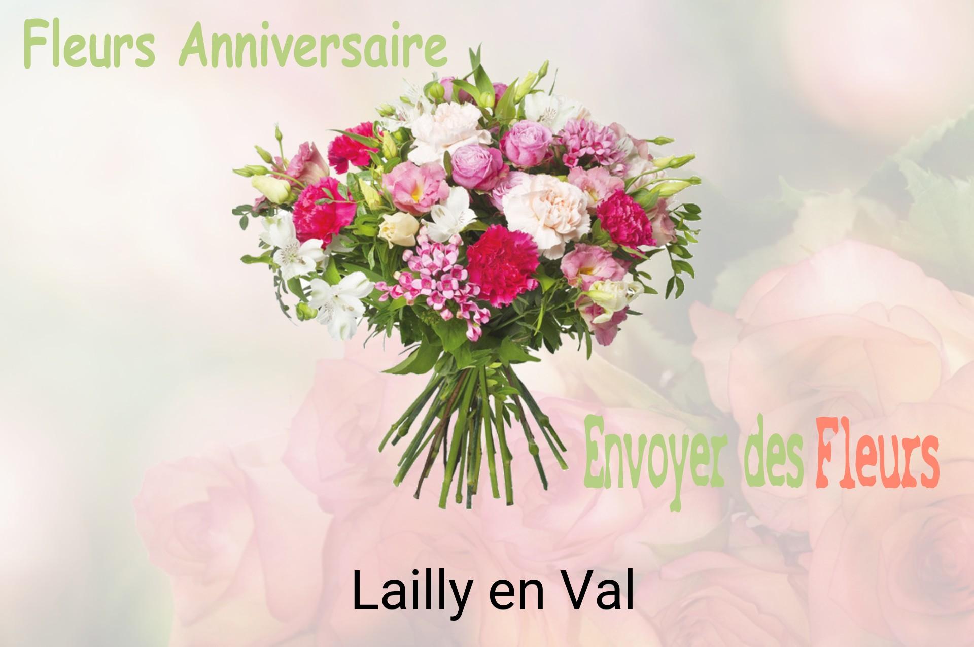 Bouquet de fleurs d’anniversaire livré à Lailly-en-Val